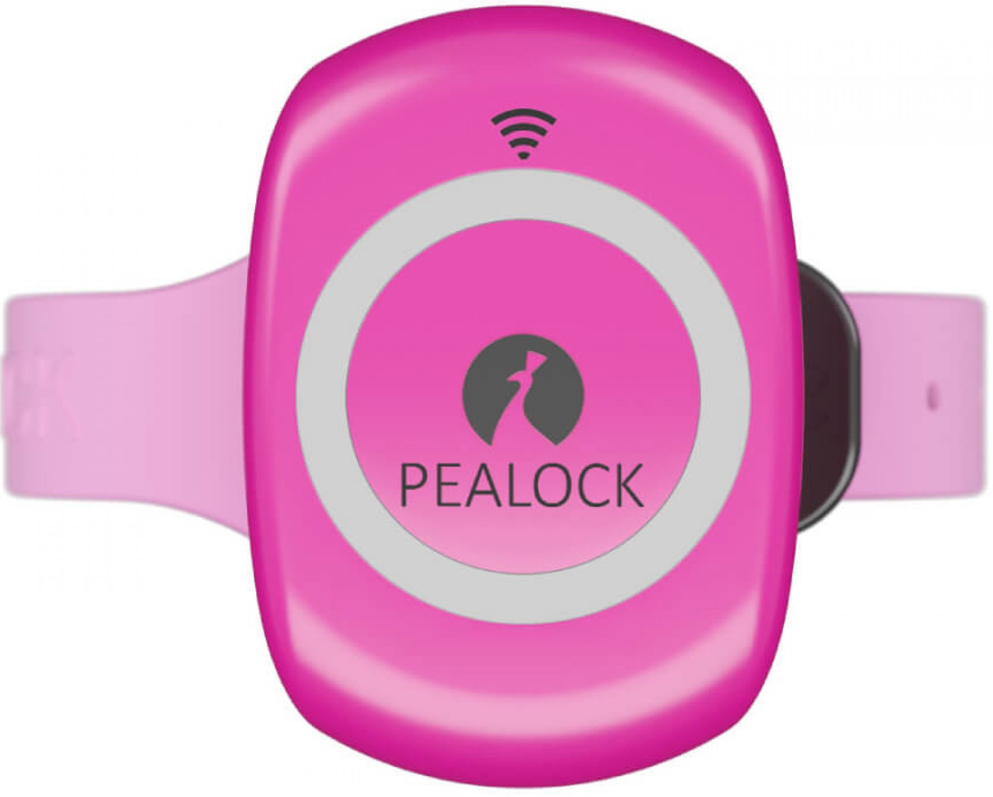 Pealock 2 elektronický zámek, barva růžová