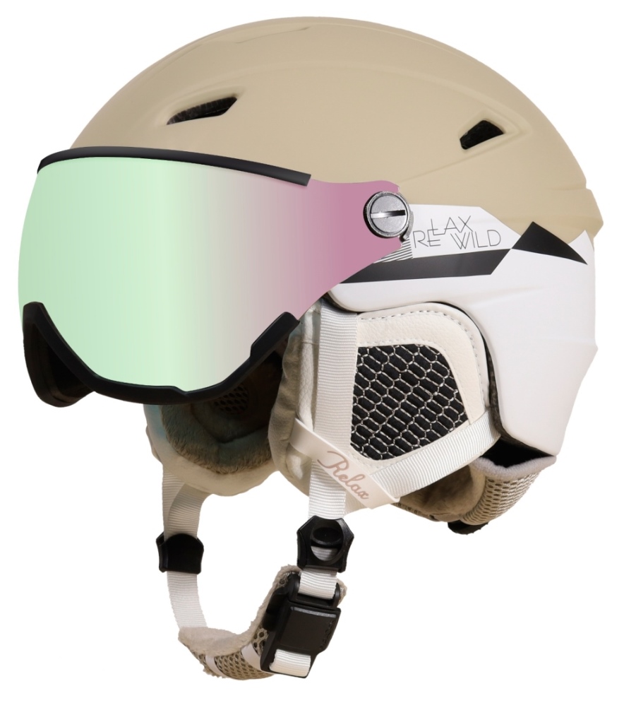 LYŽAŘSKÁ HELMA RELAX STEALTH RH24K - M (56-58 cm)