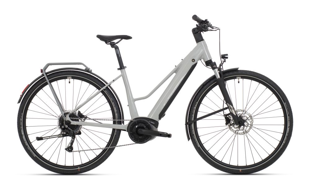 eXR 6050 BL Touring / Gloss Gray/Chrome Silver / 700Cx18.0"(L).