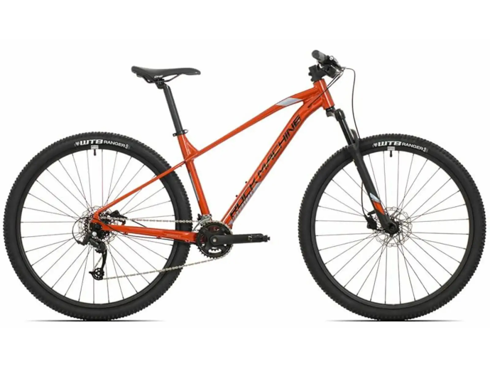 Rock Machine Manhattan 40-29 Gloss Metallic Orange/Silver 19" (L)