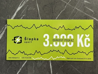 Dárkový poukaz 3.000 Kč