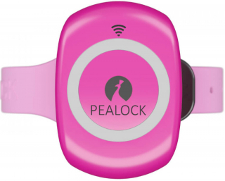 Pealock 2 elektronický zámek, barva růžová